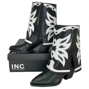 International Concepts Jadiza Western Style Over Ankle Womens Boots Size 6M
