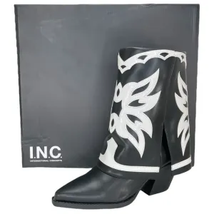 International Concepts Jadiza Western Style Over Ankle Womens Boots Size 8M
