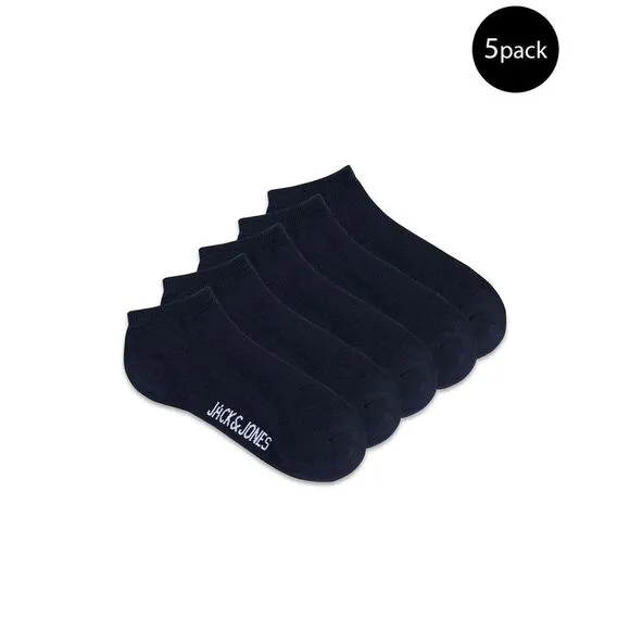 Jack &amp; Jones Ankle Socks 5 Pack Men Blue Underwear