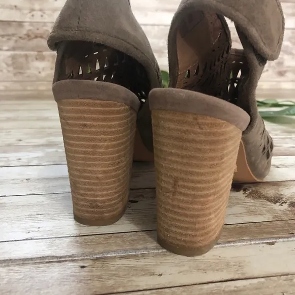 Jeffrey Campbell Quebec Suede Cutout Heeled Sandals