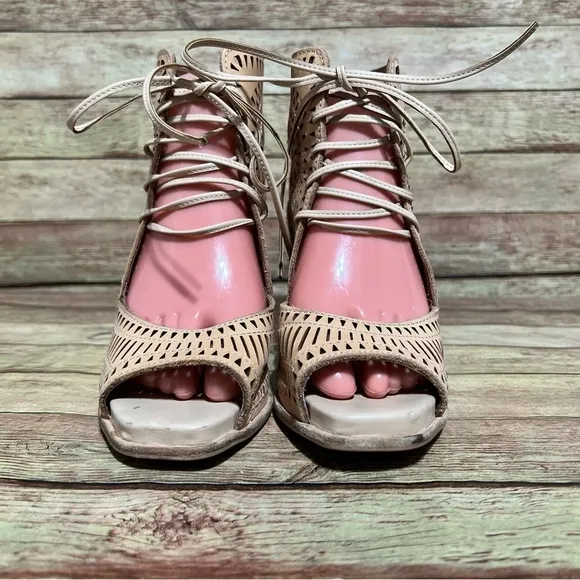 Jeffrey Campbell Rodillo Wedge Open Toe Sandals