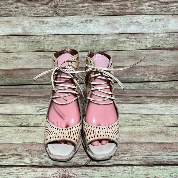 Jeffrey Campbell Rodillo Wedge Open Toe Sandals