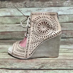 Jeffrey Campbell Rodillo Wedge Open Toe Sandals