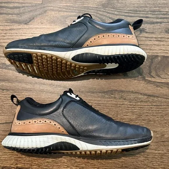 Johnston &amp; Murphy Blakc XC4® H1-Luxe Hybrid Golf Shoes 9.5