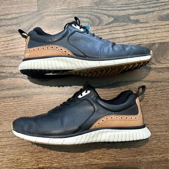 Johnston &amp; Murphy Blakc XC4® H1-Luxe Hybrid Golf Shoes 9.5