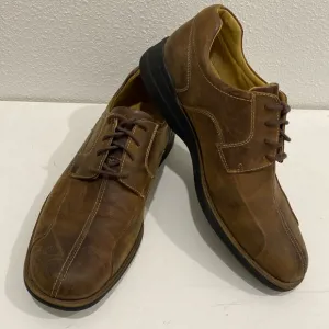 Johnston &amp; Murphy Shuler Bicycle Full Grain Leather Lace Up Shoes | Size 9M