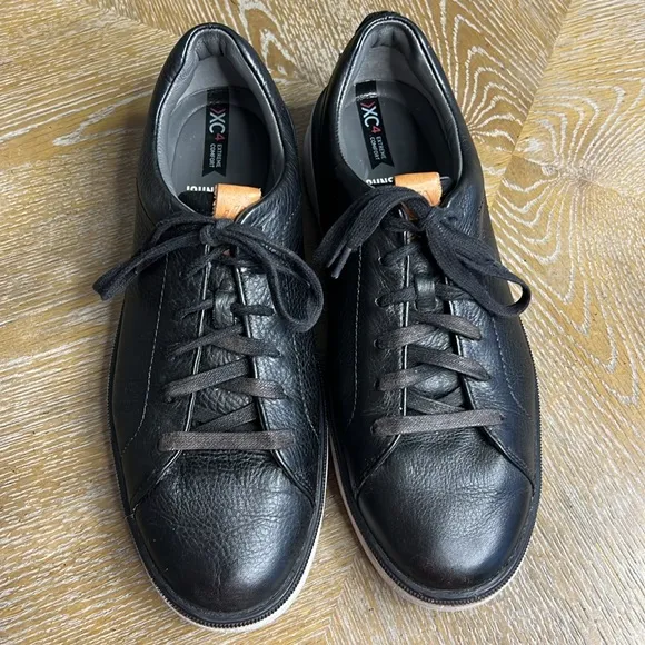 JOHNSTON &amp; MURPHY XC4® Foust Lace-To-Toe Black Shoes 8.5