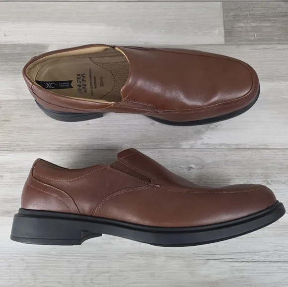 Johnston &amp; Murphy XC4 Stanton 2.0 Moc Venetian Loafer WP Leather Mens 13XW