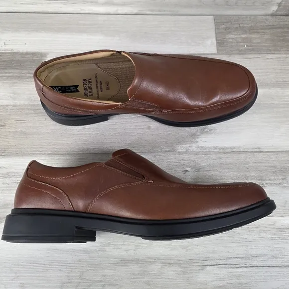 Johnston &amp; Murphy XC4 Stanton 2.0 Moc Venetian Loafer WP Leather Mens 13XW