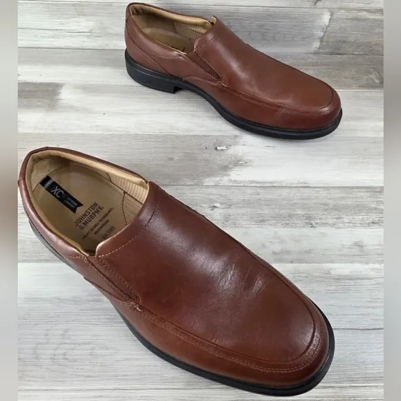 Johnston &amp; Murphy XC4 Stanton 2.0 Moc Venetian Loafer WP Leather Mens 13XW