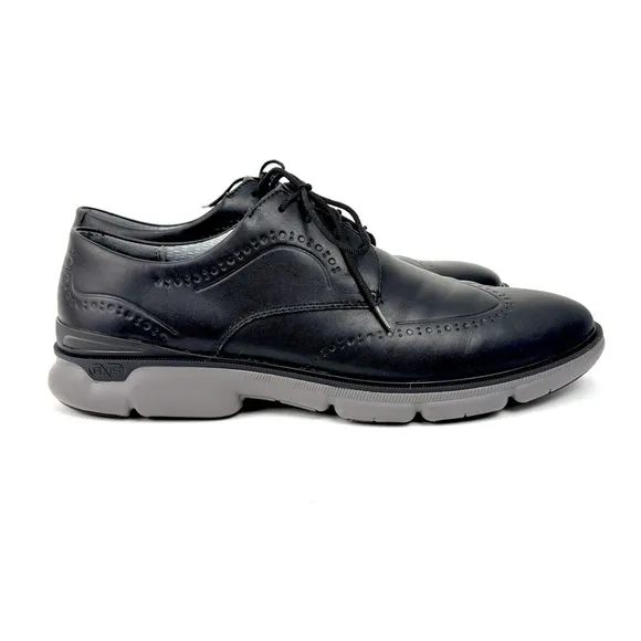 JOHNSTON &amp; MURPHY XC4 Tanner Leather Wingtip Oxford Shoes Size 12