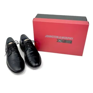 JOHNSTON &amp; MURPHY XC4 Tanner Leather Wingtip Oxford Shoes Size 12