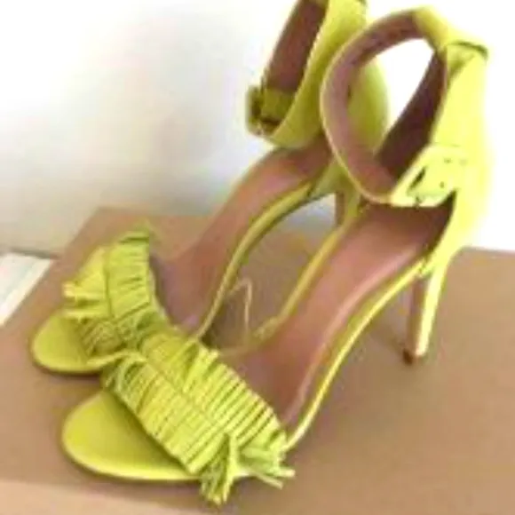 Joie Pippi Fringe Suede Sandals