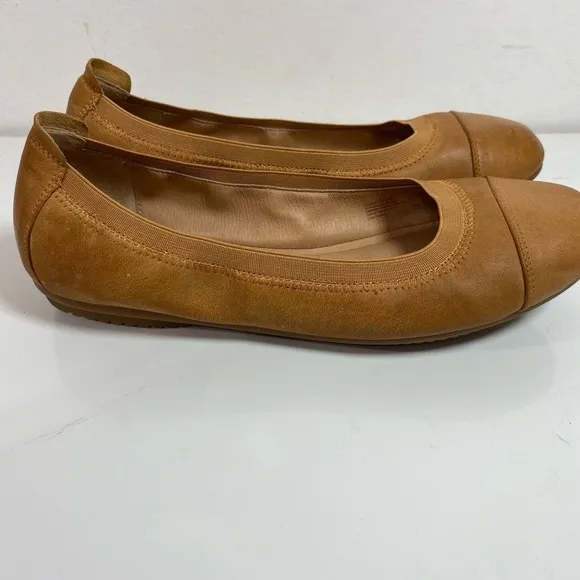 Josef Seibel Womens 40 Pippa Cap Toe Ballet Flats Comfort Slip On Shoes