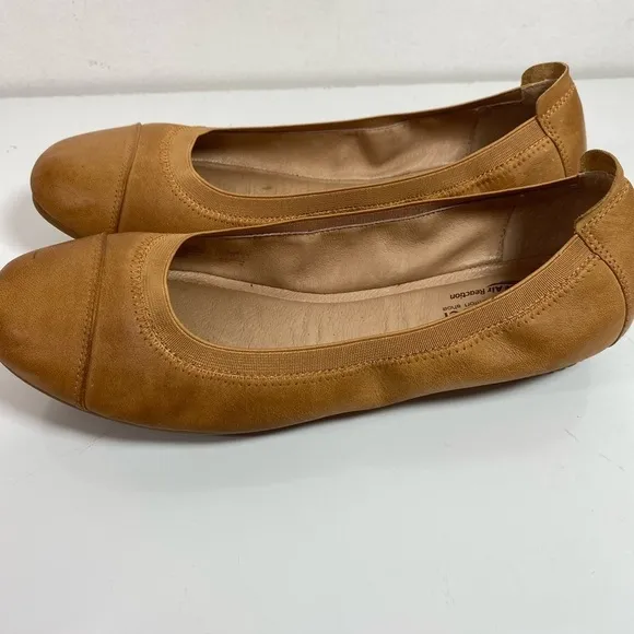 Josef Seibel Womens 40 Pippa Cap Toe Ballet Flats Comfort Slip On Shoes