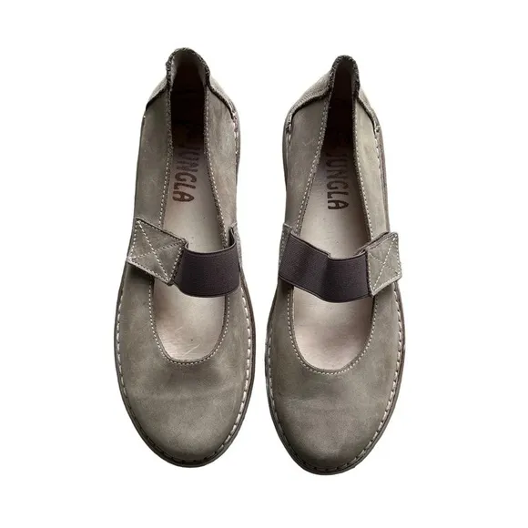 Jungla - Chicabuck MaryJane Velcro Strap Comfort Slip On Flats Shoes Sz 40