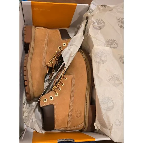 Junior Timberland® Classic 6-Inch Waterproof Boot WHEAT New size 4