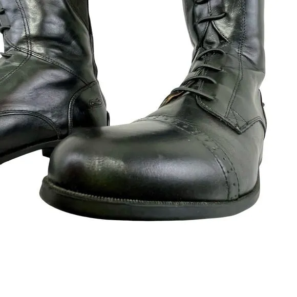 Justin Windshire Collection Black Full Grain Field Boot