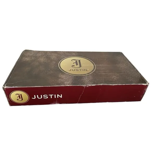 Justin Windshire Collection Black Full Grain Field Boot