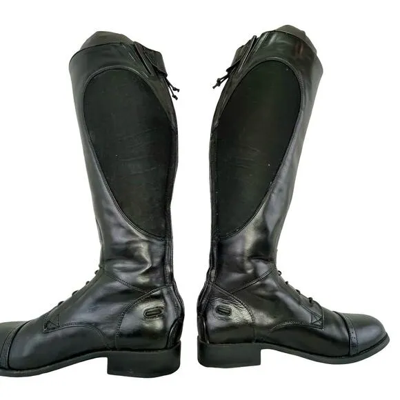 Justin Windshire Collection Black Full Grain Field Boot