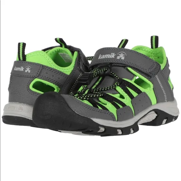 Kamik Kids Wildcat Closed Toe Hiking Sandals