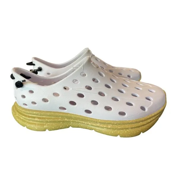 KANE Shoes‎ Active Recovery Shoe Revive Sneaker  White/Yellow Speckle W10/M8 NEW