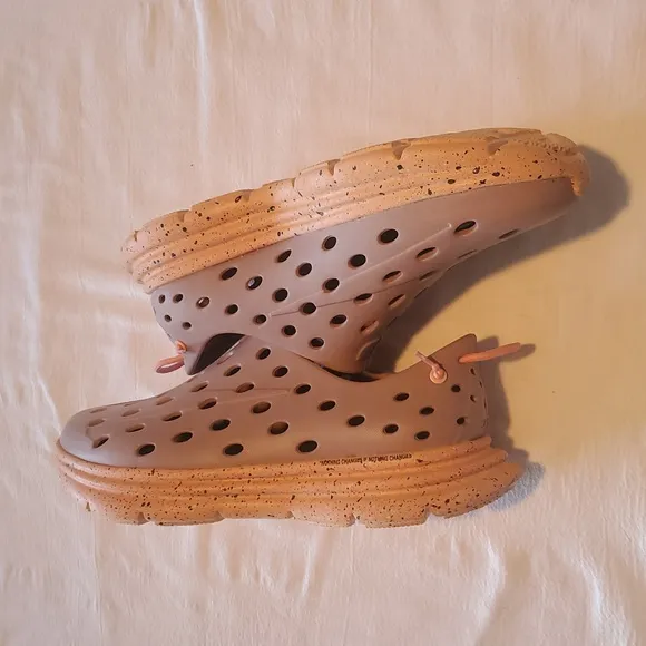 Kane x Mazza Desert Peach Slip-On Recovery Sz. 13 Shoes Made In Brazil
