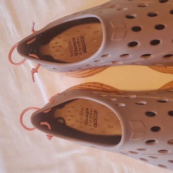 Kane x Mazza Desert Peach Slip-On Recovery Sz. 13 Shoes Made In Brazil