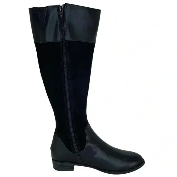 Karen Scott Deliee Black Knee High Womens Boots Size 5.5M