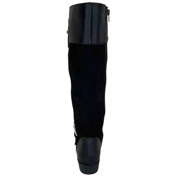 Karen Scott Deliee Black Knee High Womens Boots Size 5.5M