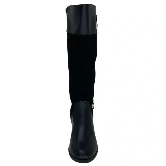 Karen Scott Deliee Black Knee High Womens Boots Size 6.5M