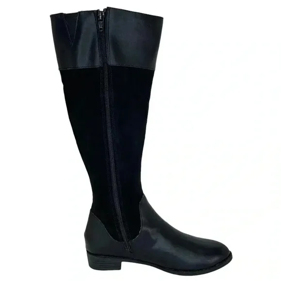 Karen Scott Deliee Black Knee High Womens Boots Size 6.5M
