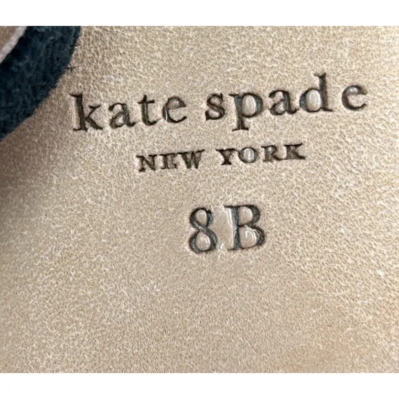 Kate Spade Let's Dance Heel Black Disco Ball Ankle Strap Women's 8B Tried On