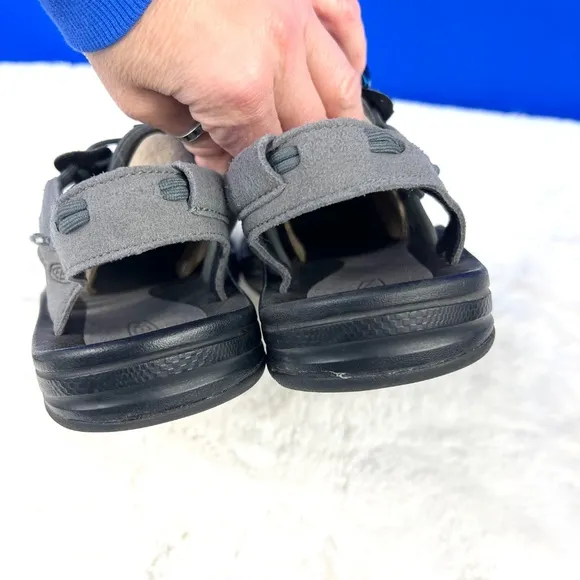 |•KEEN•| 'All Gender UNEEK Sneaker x Only NY' Grey Braided Shoes Footwear