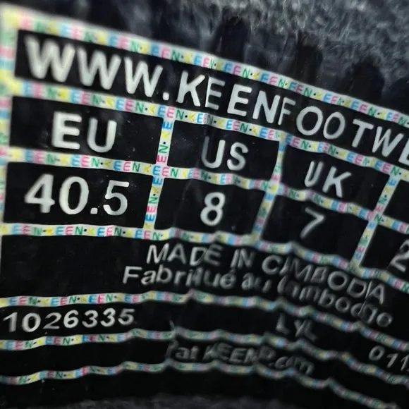 |•KEEN•| 'All Gender UNEEK Sneaker x Only NY' Grey Braided Shoes Footwear