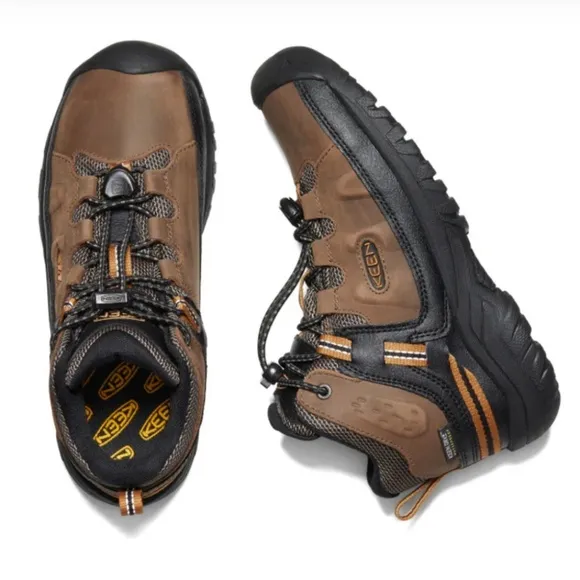 Keen Big Kids Targhee Waterproof Hiking Boots Size 6