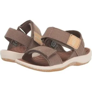 Keen Elle Backstrap Sandals Girls Kids 11 Tan Adjustable Open Toe NEW