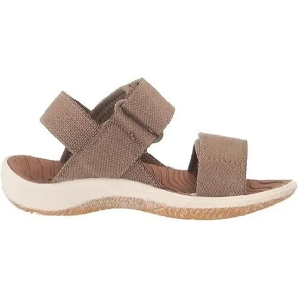 Keen Elle Backstrap Sandals Girls Kids 11 Tan Adjustable Open Toe NEW