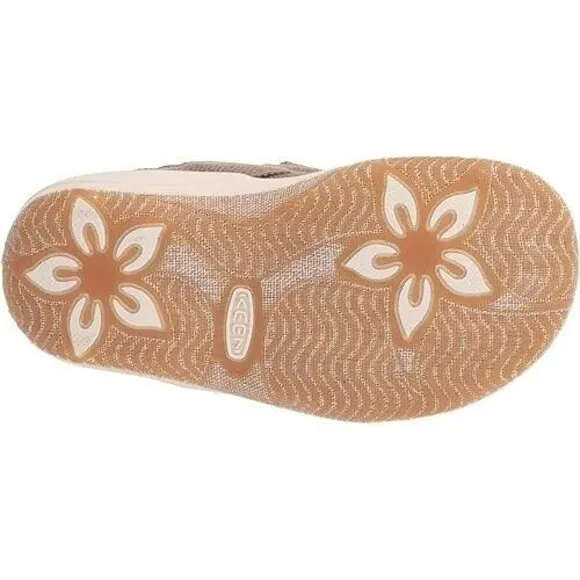 Keen Elle Backstrap Sandals Girls Kids 11 Tan Adjustable Open Toe NEW