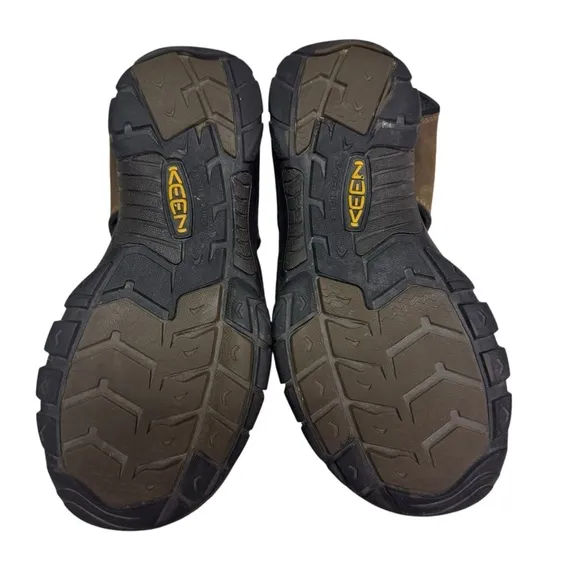 KEEN Men's Newport H2 Closed Toe Water Sandals Olive Drab/Canteen 12