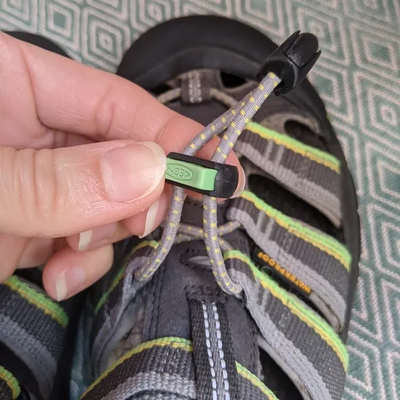 Keen Newport H2 Youth Sandals in Gray &amp; Green