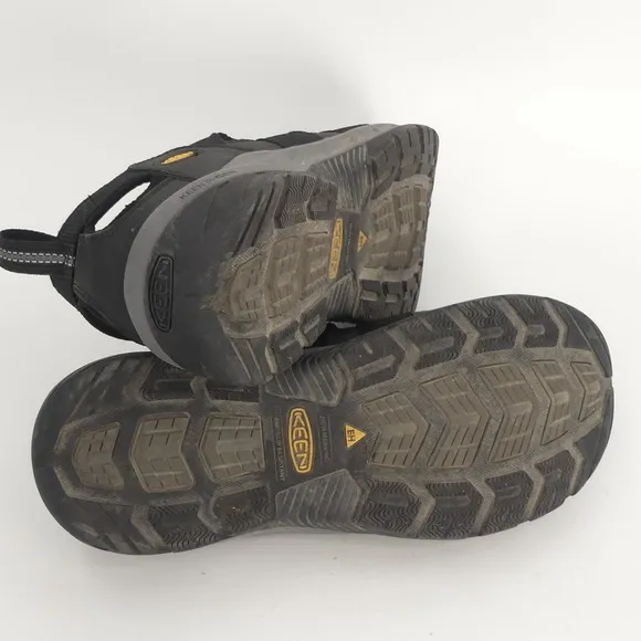 Keen Utility Atlanta II Cooler Sandal Steel Toe EH-Rated Black Men's 11EE