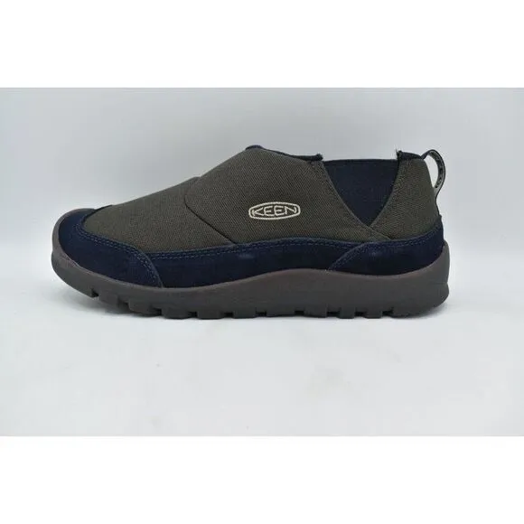 Keen Mens Size 11.5 Hoodcamp FR Black Olive Sky Captain Slip On Shoes