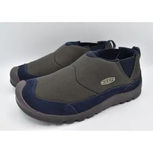 Keen Mens Size 11.5 Hoodcamp FR Black Olive Sky Captain Slip On Shoes