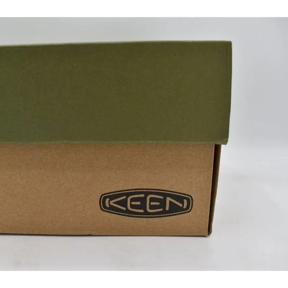Keen Mens Size 11.5 Hoodcamp FR Black Olive Sky Captain Slip On Shoes