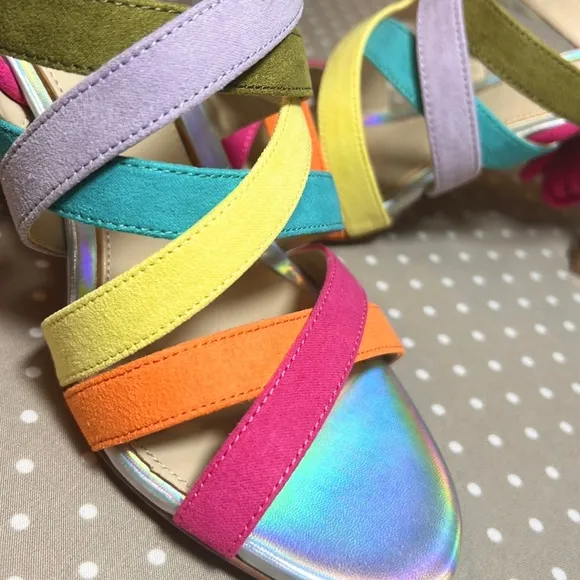Kenneth Cole Color Contrast Heels