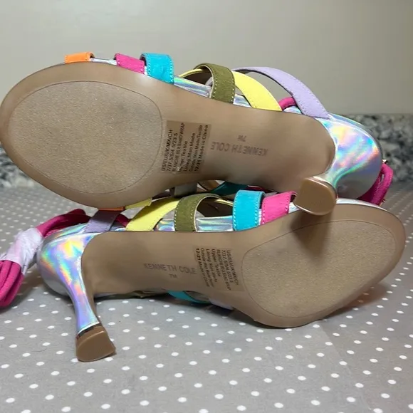 Kenneth Cole Color Contrast Heels