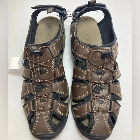 Khombu Men's Closed Toe Sandals Size 12