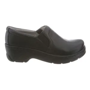 Klogs Footwear Women's Naples Mules Black Smooth Leather 7.5 Medium NWOB Nurses