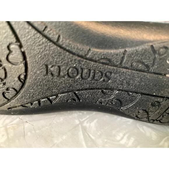 Klouds Australia Willough Black Leather Comfort Shoes Booties Size 7 Wide